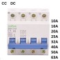 Magnetotérmico DC 4P 16A 1000V CC MCB