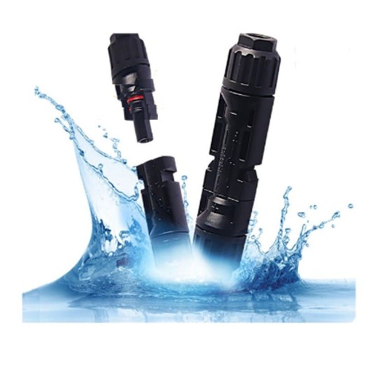 Juego Conector MC4 triple placa solar