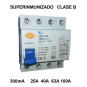 Diferencial Trifásico Clase B 300mA 4P superinmunizado