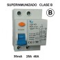 Diferencial superinmunizado Clase B 30mA 2P monofasico