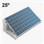Estructura paneles solares Ennovbloc 25º, soporte de hormigón