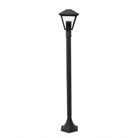 Farola exterior jardín columna Dorne, 100cm