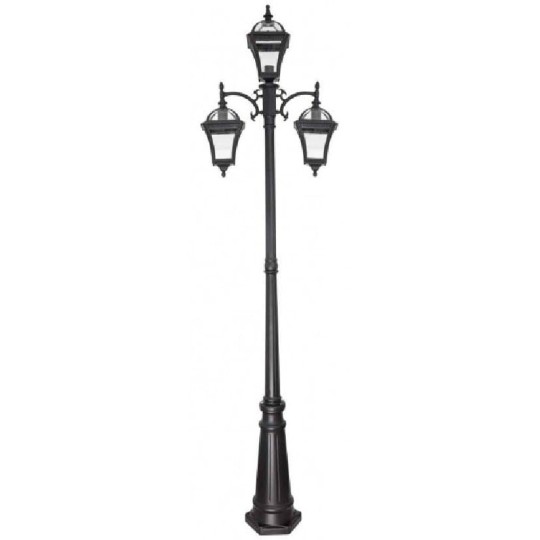 Farola exterior jardín columna NOE, 227cm