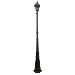 Farola exterior jardín columna NOE, 222cm