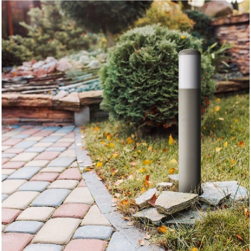 Baliza de jardín Azaf gris 40cm