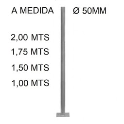 Báculo farola económica poste columna luminaria