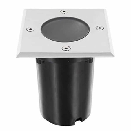 Foco empotrable suelo exterior GU10 IP67 cuadrado