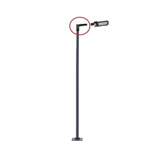 Soporte báculo farola Cruceta 90 - 2 brazos