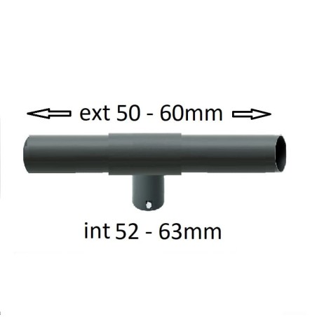 Soporte báculo farola Cruceta 90 - 2 brazos
