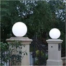 Baliza Lampara Globo Exterior Jardín suelo E27