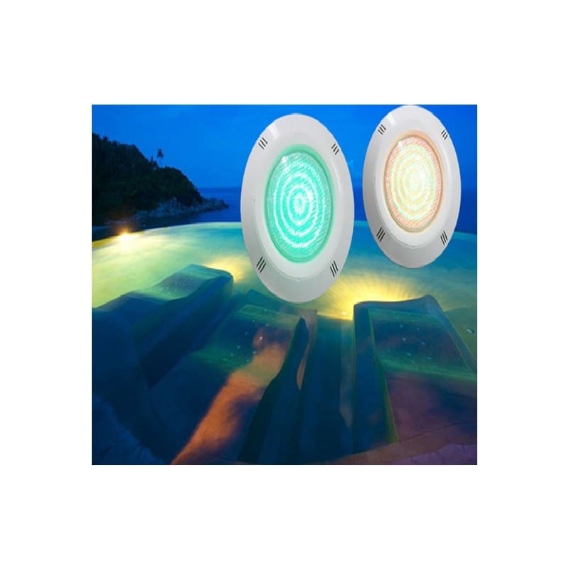 Foco led piscina superficie RGB 45W DMX 4 hilos