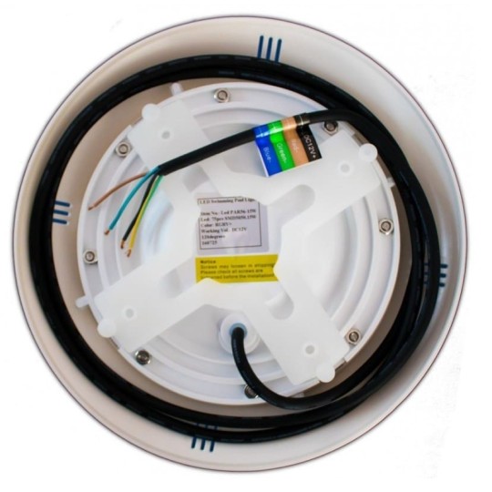 Foco led piscina superficie RGB 45W DMX 4 hilos