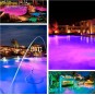 Foco led piscina superficie RGB 45W DMX 4 hilos