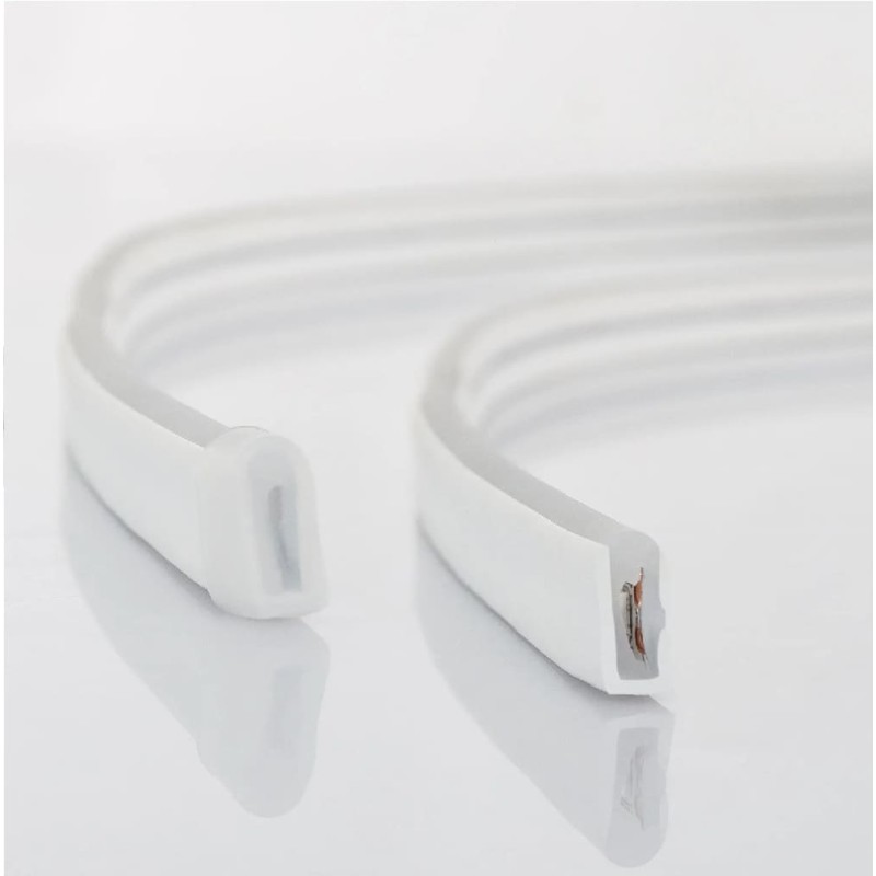 Perfil para Neón LED Flexible 12x6mm