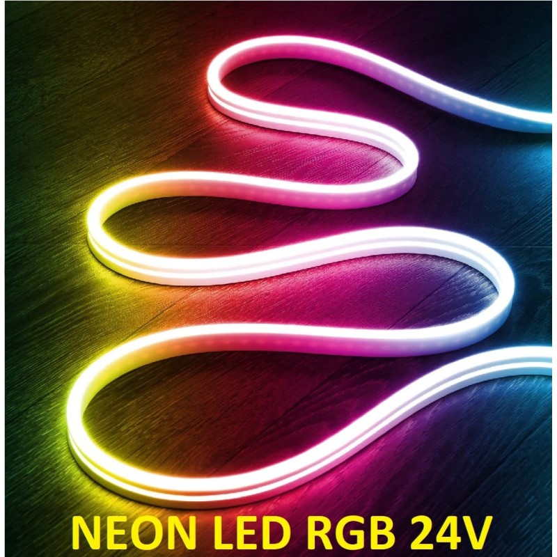 Led Neón Flexible RGB 24V IP65