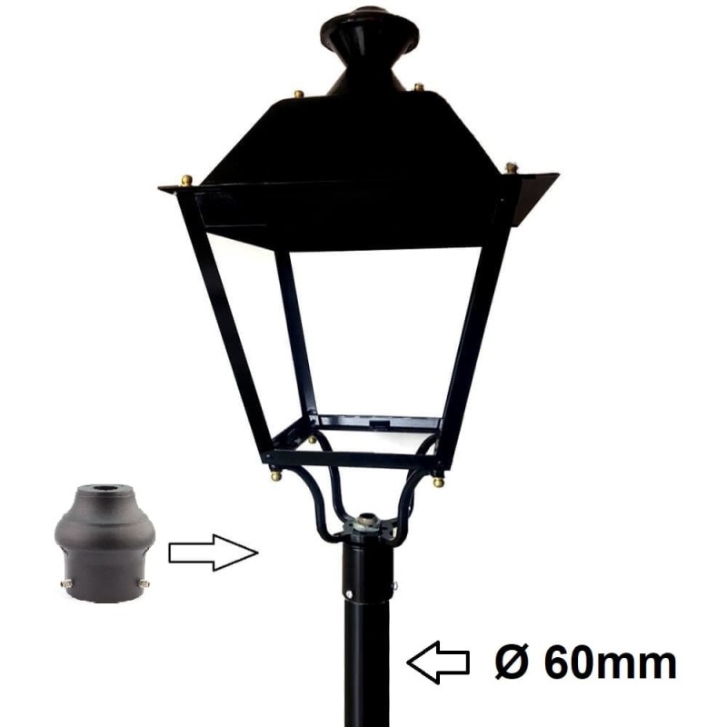 Soporte fijación báculo Farola Villa