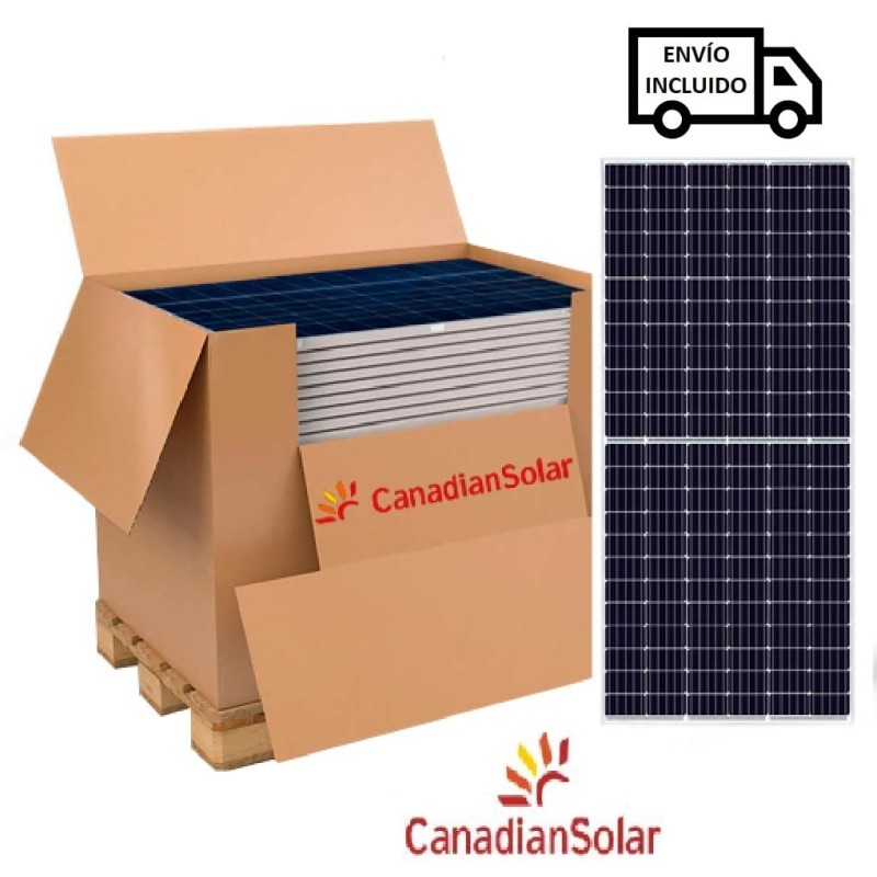 Pallet Panel Canadian Solar 550W CSW6-550MS