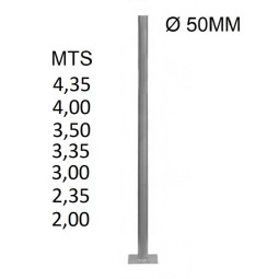 Báculo farola columna luminaria Básica