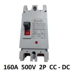 Magnetotérmico Caja Moldeada CC 2P 160A