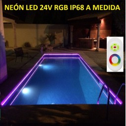 Led Neón Flexible RGB 24V IP68