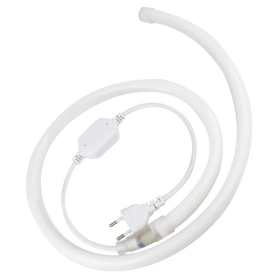 Tapón Final Neón LED Redondo Circular