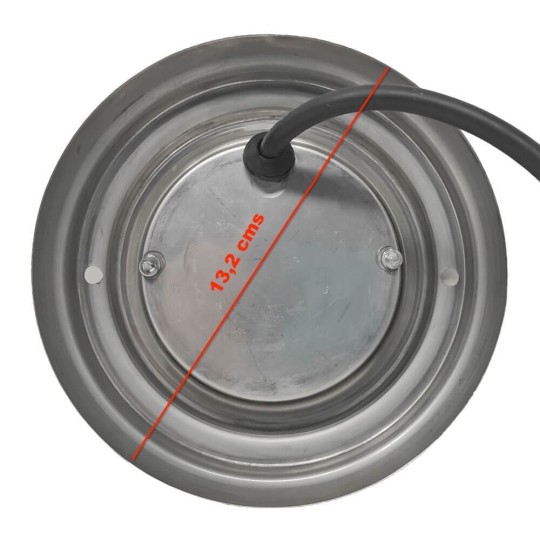 Foco led piscina superficie 18W 6000K INOX 316