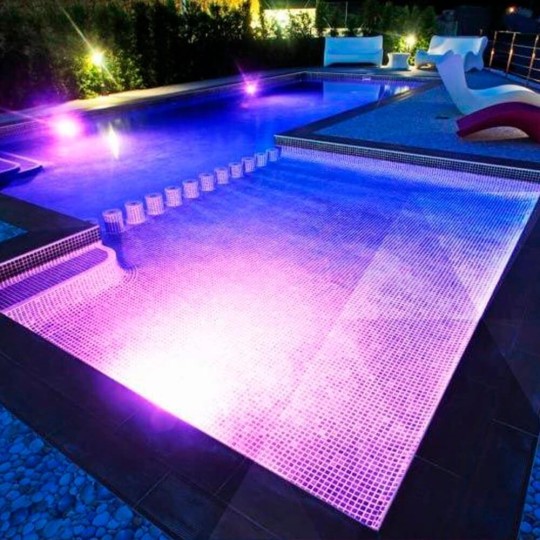 Foco led piscina superficie 18W 4000K INOX 316