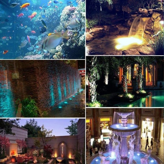 Foco led piscina superficie 36W 6000K INOX 316