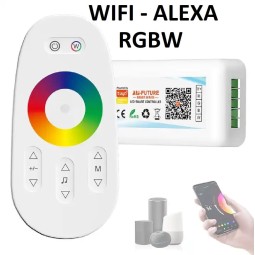 Controlador LED WIFI RGBW ALEXA 12V-24V