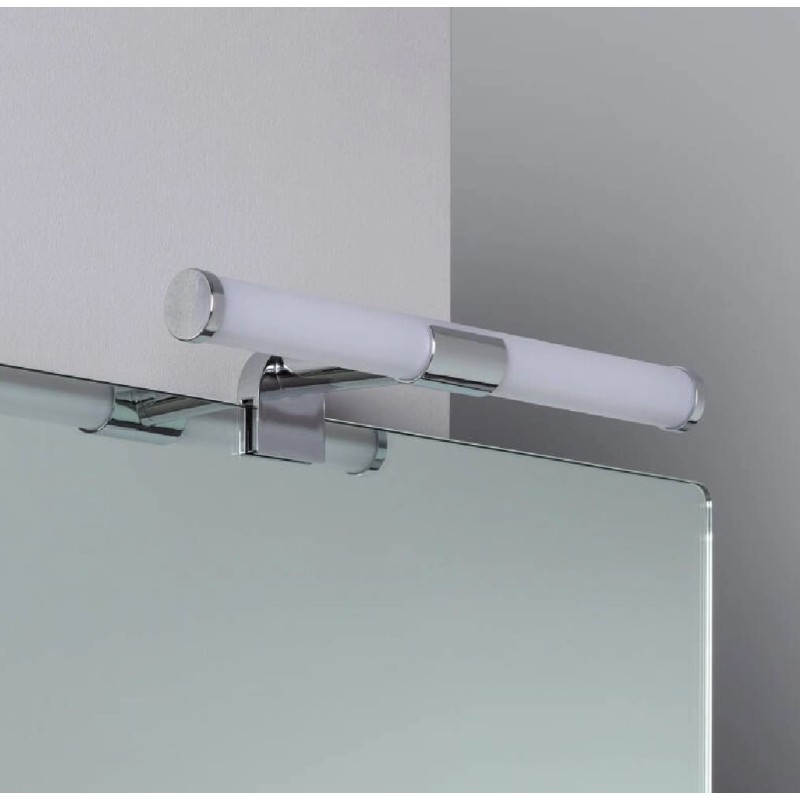 Aplique aluminio 58cm espejo baño maquillaje bora