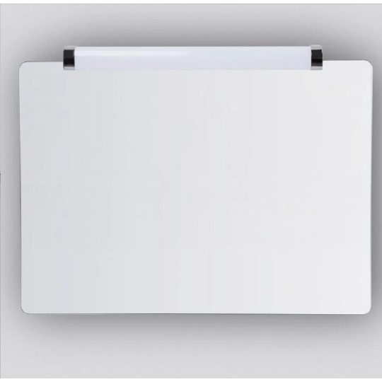 Aplique aluminio 58cm espejo baño maquillaje bora