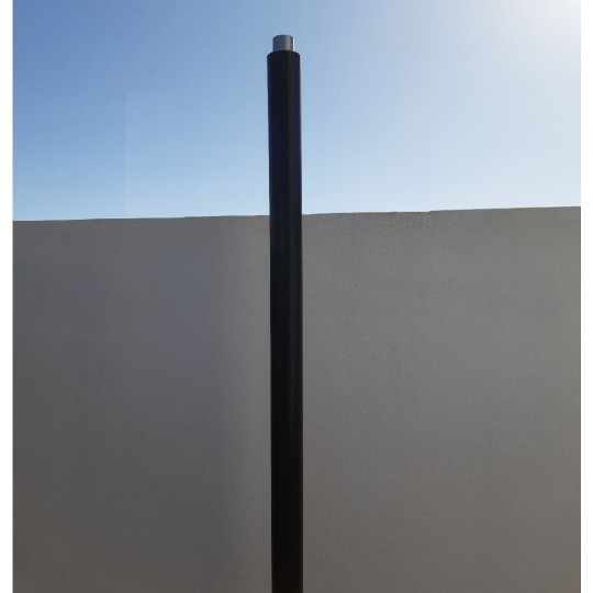 Columna Farola PVC Negra