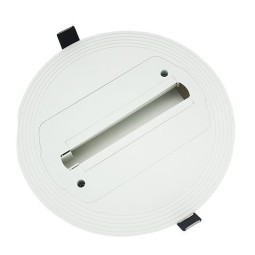 Base empotrable de techo para foco led carril