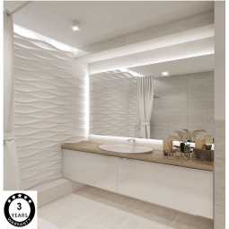 Espejo de baño con luz led retroiluminado