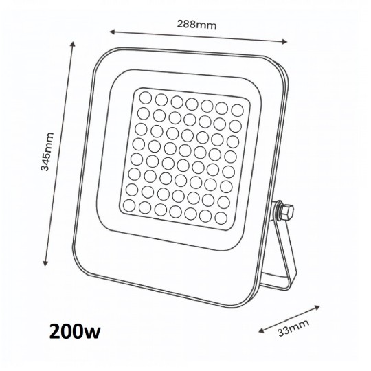 Foco Proyector Led Napol Regulable N Plus