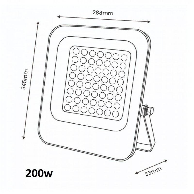 Foco Proyector Led Napol Regulable N Plus