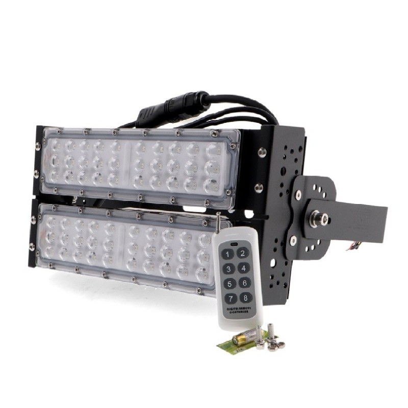 Foco Proyector led RGB DMX 100W Work Profesional