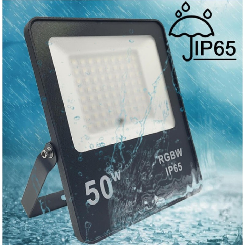 Foco Proyector led RGB +W 50W Dob