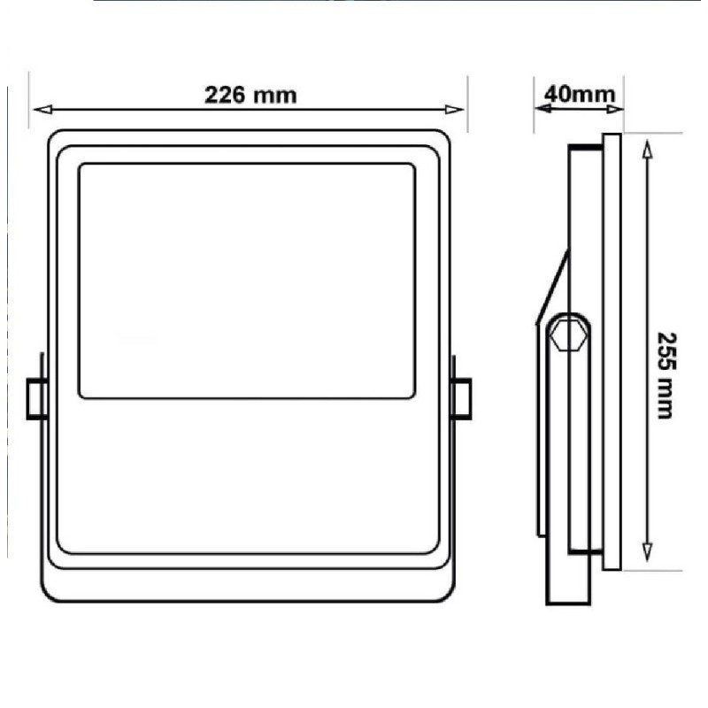 Foco Proyector led RGB +W 50W Dob