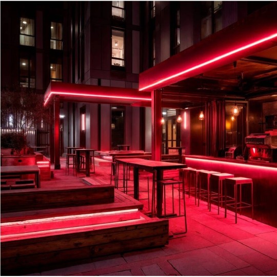 Tira Led Neón Regulable 220v Semicircular Bobina 50 m en varios colores