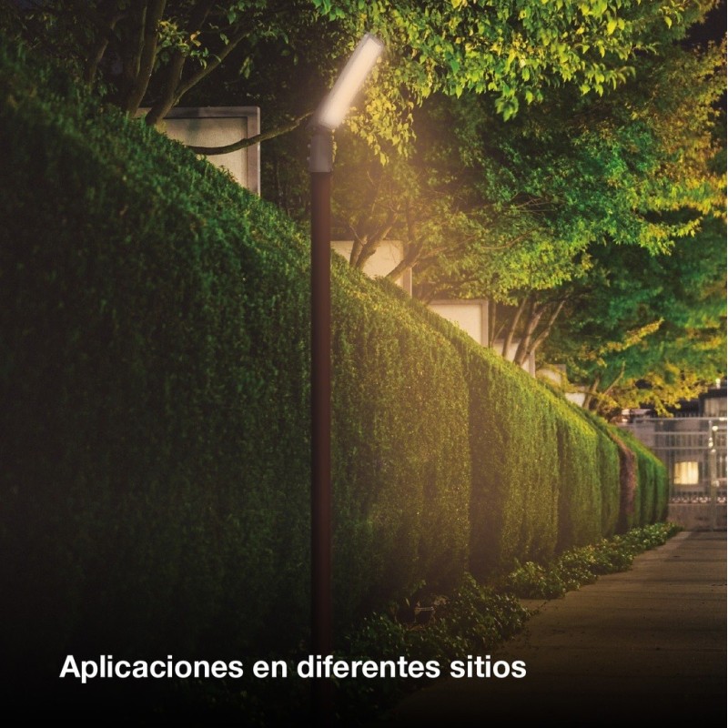 Luminaria Farola led Spid orientable, en 50w, 100w, 150w y 200w