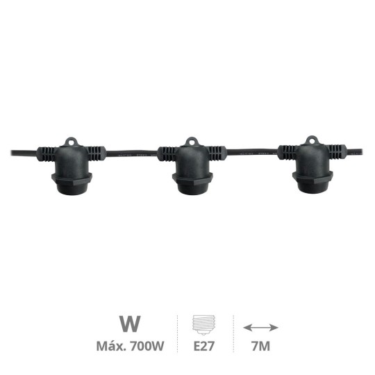 Guirnalda Exterior Decorativa IP65 de 7m a 42m | Focosdeleds