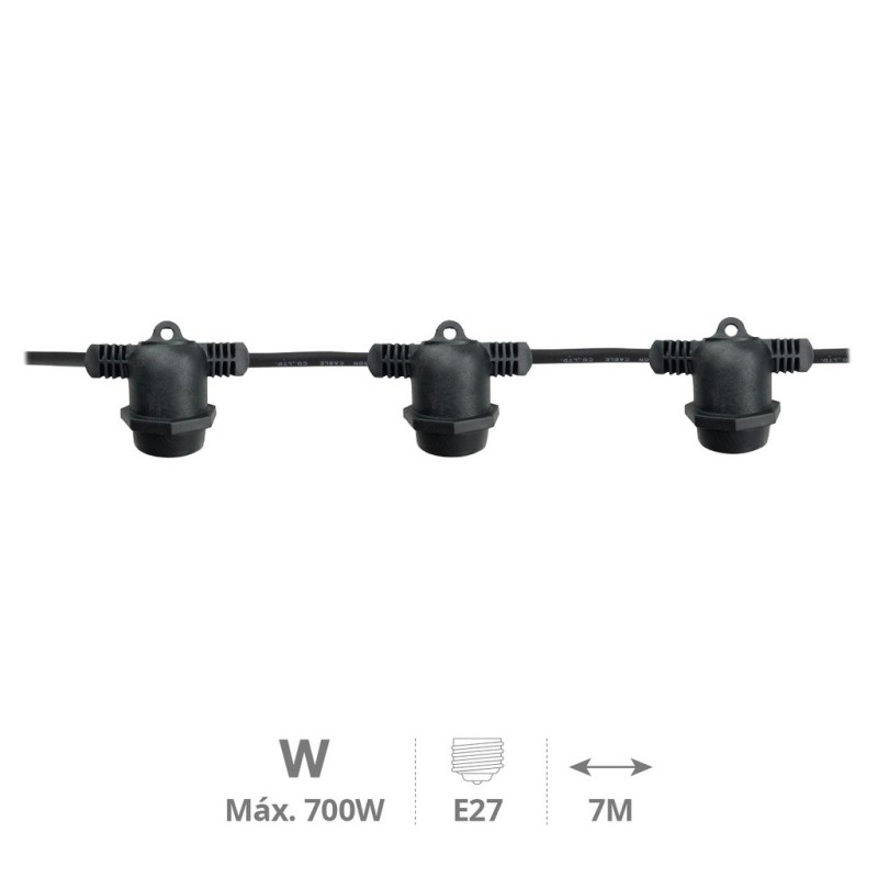 Guirnalda Exterior Decorativa IP65 de 7m a 42m | Focosdeleds