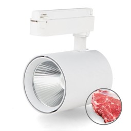 Foco Led Carril Alimentación 30W Carnicería