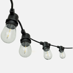 Guirnalda Exterior LED Impermeable con Bombillas | Focosdeleds