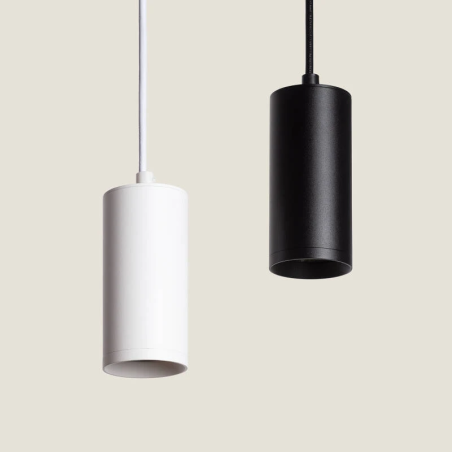 Lámpara Colgante de Aluminio en Dos Colores