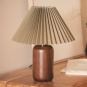 Lámpara de Mesa de Madera Decoración