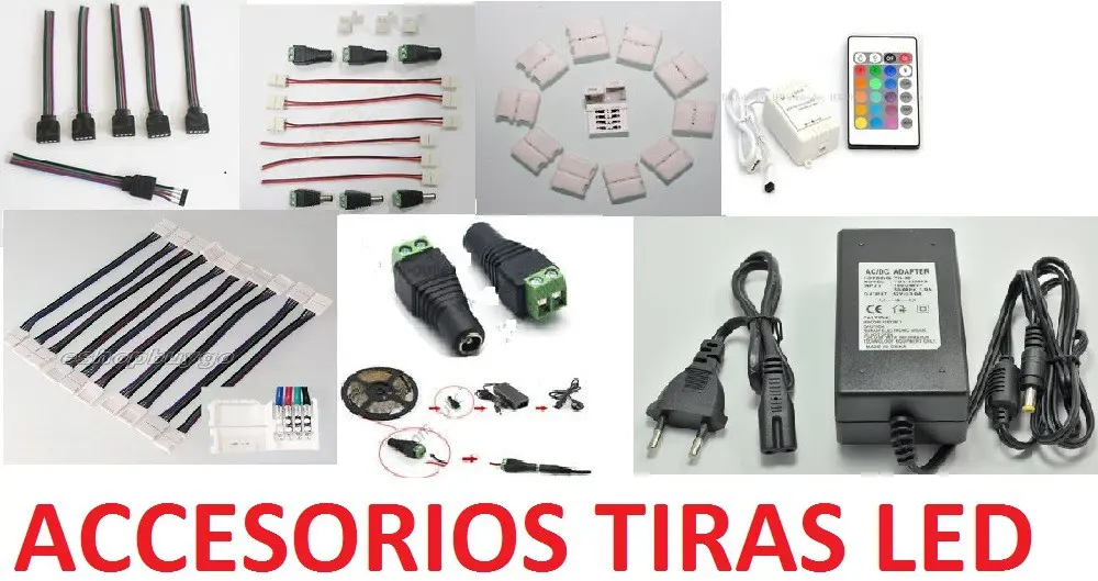 Accesorios tiras led