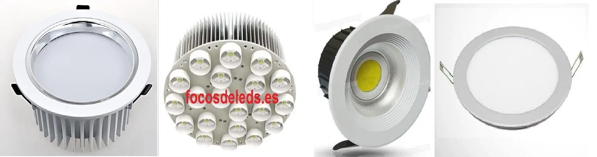 Downlight led y panel led