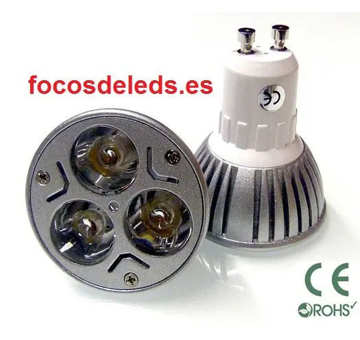 Bombillas led gu10 9W 230v